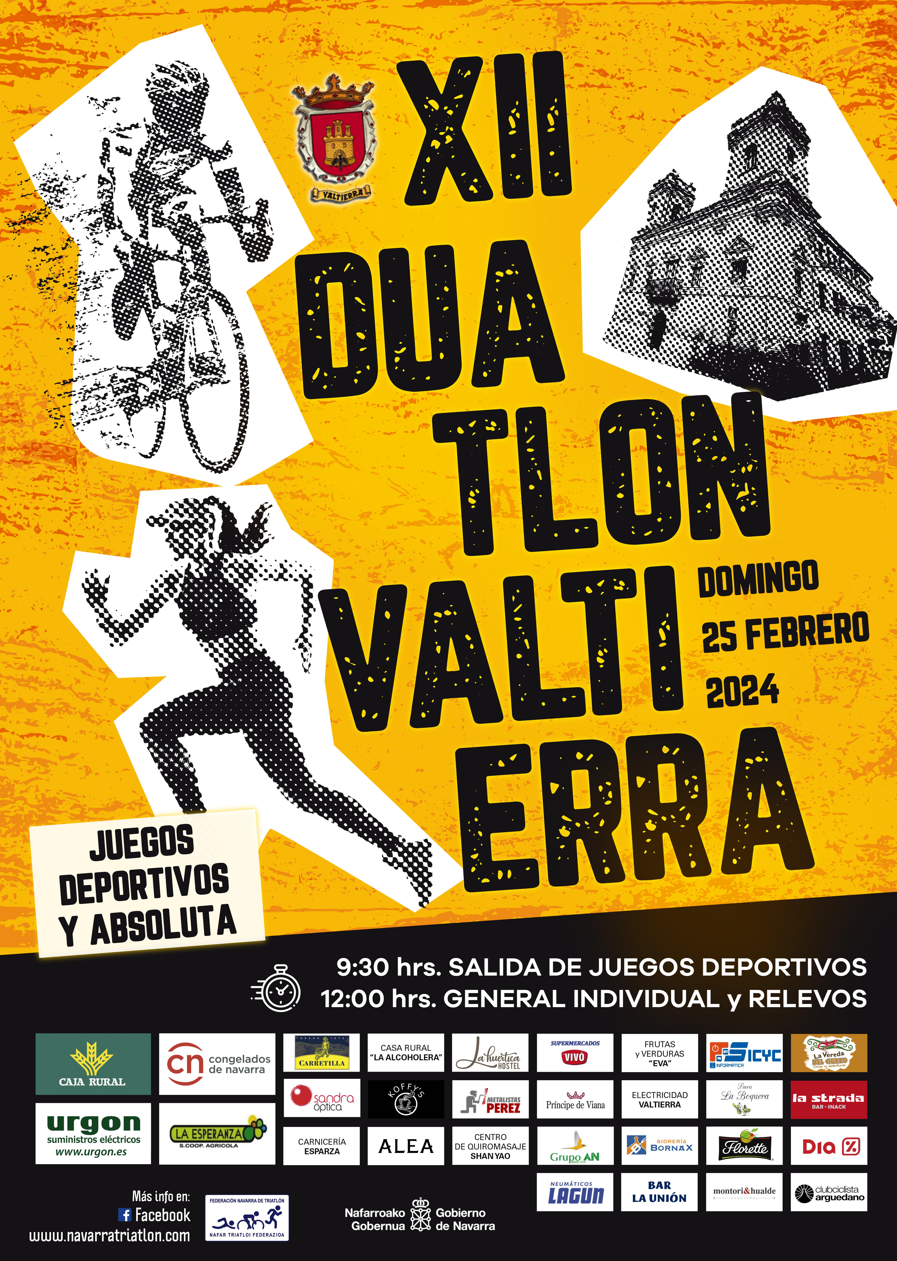 Abiertas inscripciones XII Duatl&oacute;n de Valtierra
